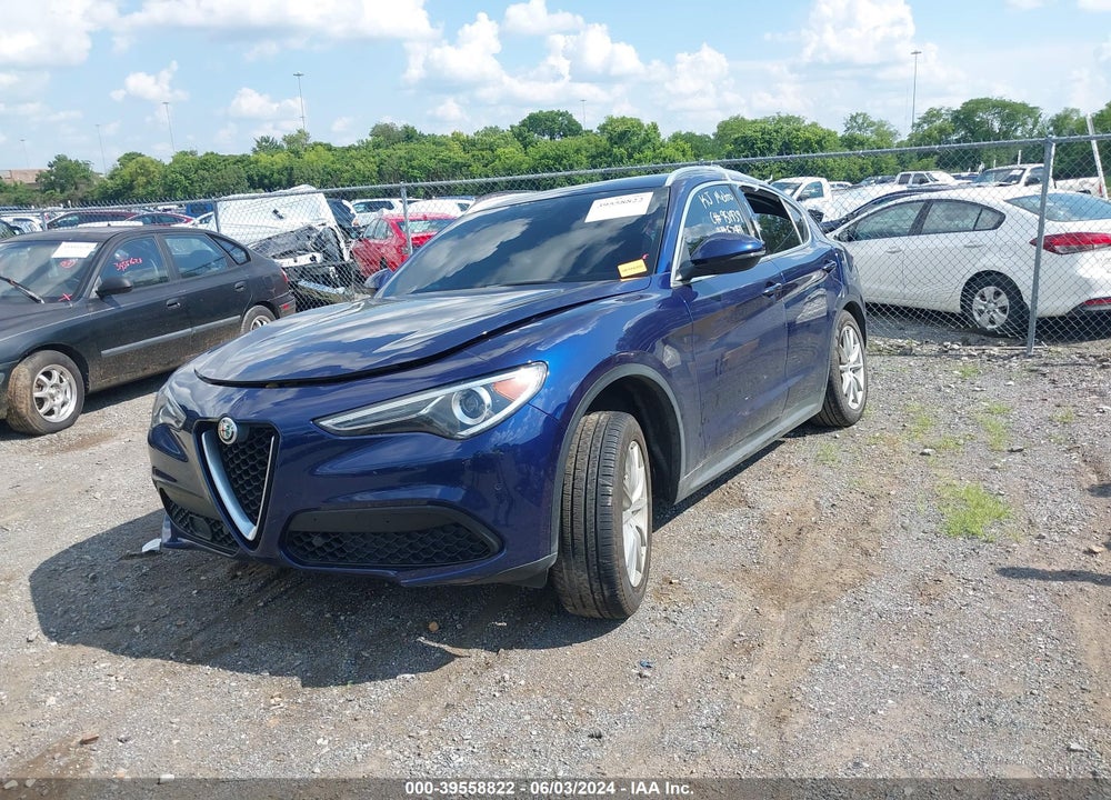 2018 ALFA ROMEO STELVIO TI AWD VIN: ZASFAKBN2J7B64717