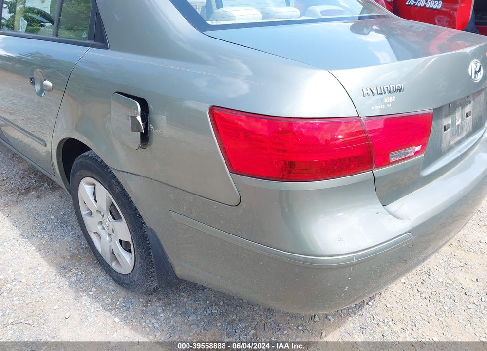 2009 HYUNDAI SONATA GLS VIN: 5NPET46C19H484234