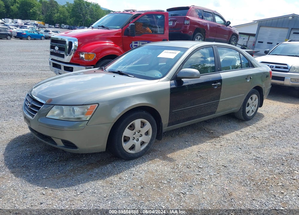 2009 HYUNDAI SONATA GLS VIN: 5NPET46C19H484234