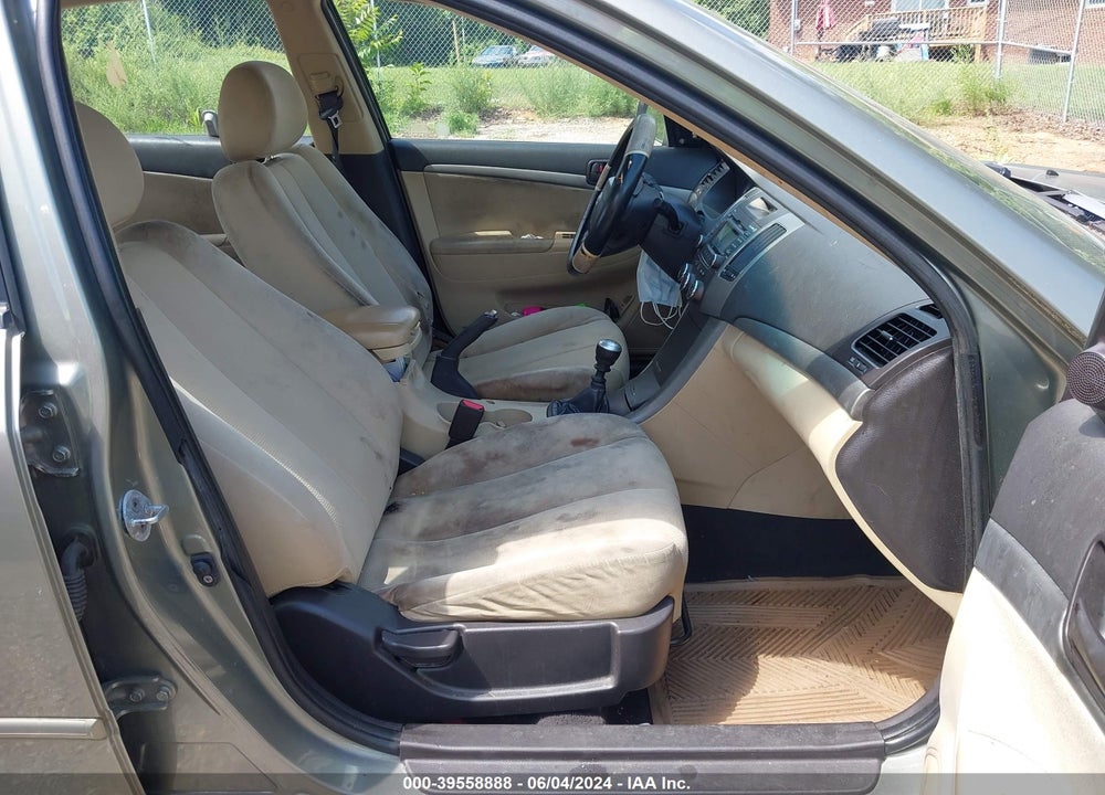 2009 HYUNDAI SONATA GLS VIN: 5NPET46C19H484234