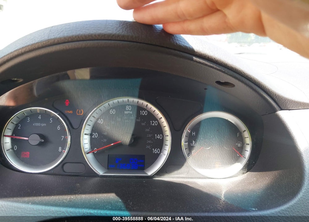 2009 HYUNDAI SONATA GLS VIN: 5NPET46C19H484234