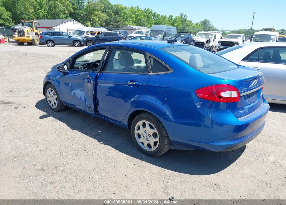 2011 FORD FIESTA S VIN: 3FADP4AJXBM169749
