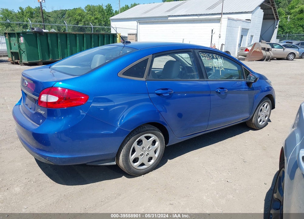 2011 FORD FIESTA S VIN: 3FADP4AJXBM169749