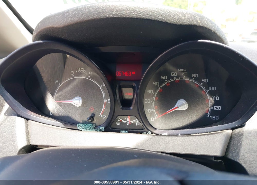 2011 FORD FIESTA S VIN: 3FADP4AJXBM169749