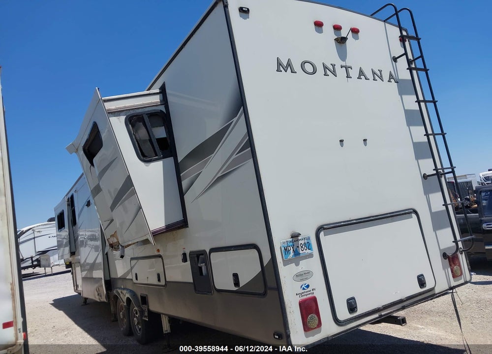 2020 KEYSTONE AVALANCHE   M3761FL VIN: 4YDF37622L4700244