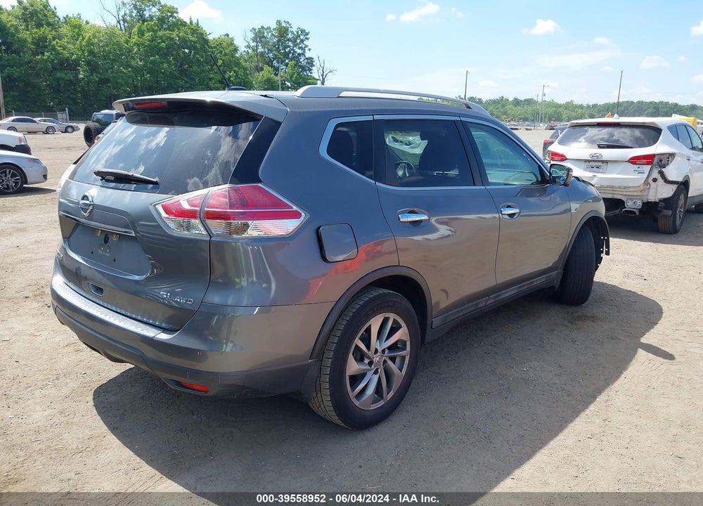 2015 NISSAN ROGUE VIN: 5N1AT2MV7FC778070