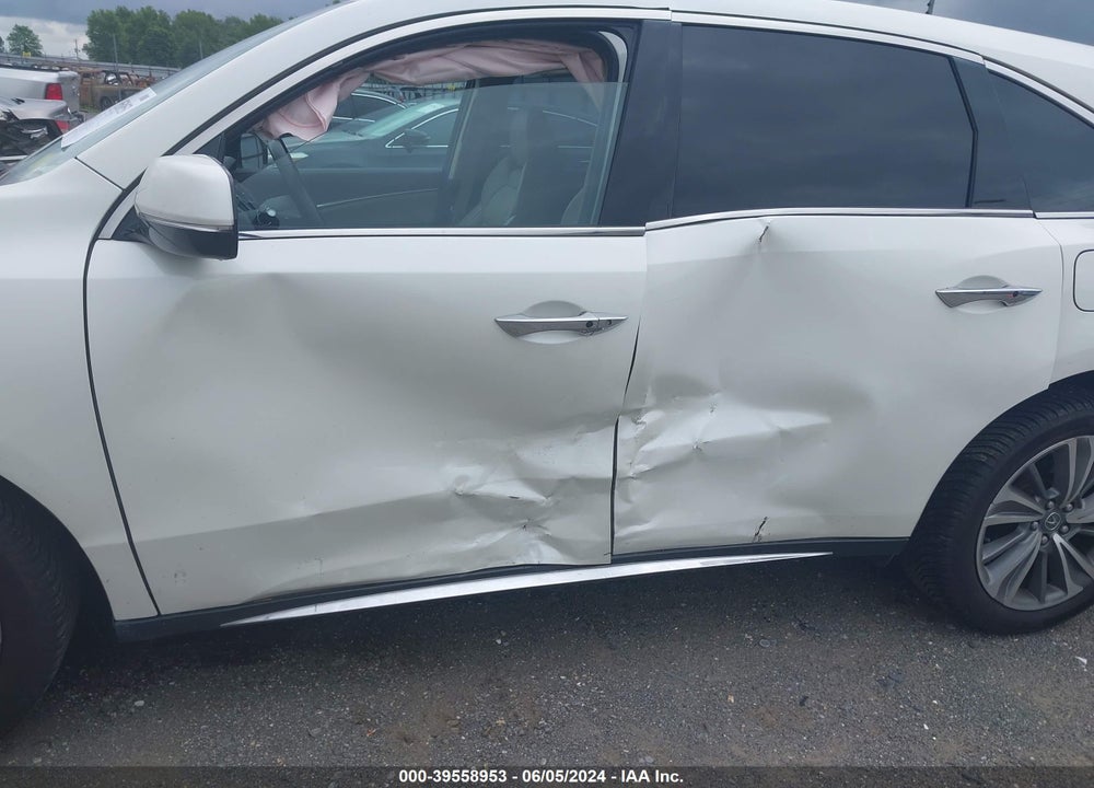 2017 ACURA MDX TECHNOLOGY PACKAGE VIN: 5FRYD4H59HB040037