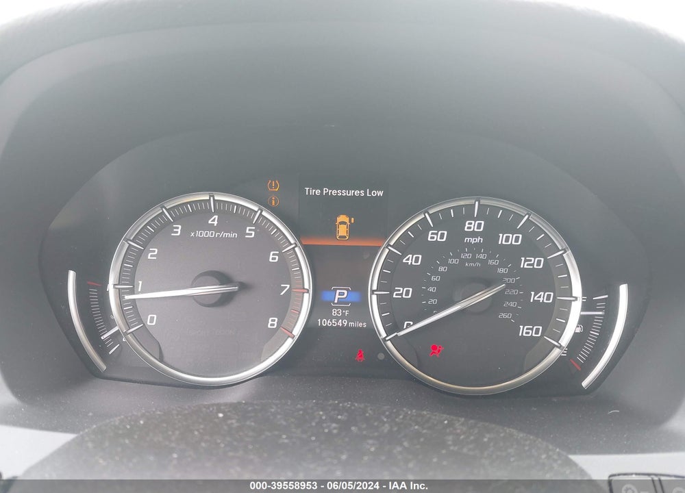 2017 ACURA MDX TECHNOLOGY PACKAGE VIN: 5FRYD4H59HB040037