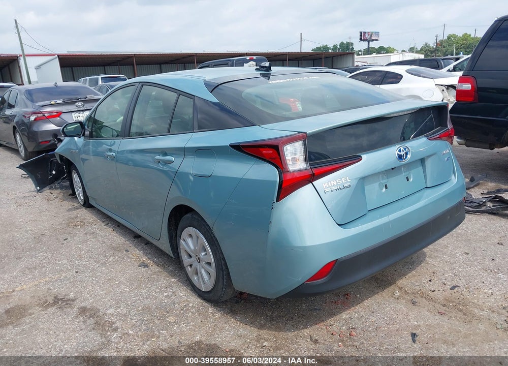 2022 TOYOTA PRIUS L VIN: JTDKAMFU9N3188210