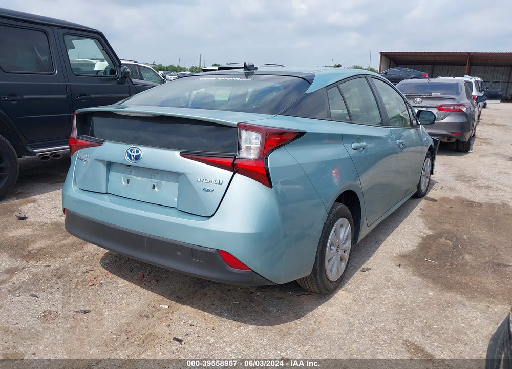 2022 TOYOTA PRIUS L VIN: JTDKAMFU9N3188210