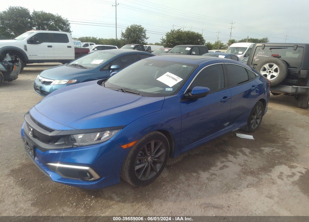 2020 HONDA CIVIC EX VIN: 19XFC1F33LE019856