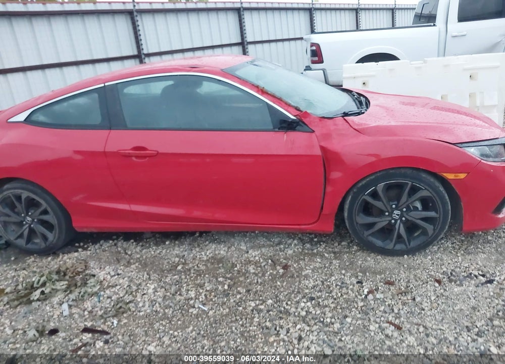 2019 HONDA CIVIC SPORT VIN: 2HGFC4B85KH307367