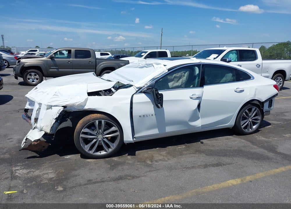 2022 CHEVROLET MALIBU FWD PREMIER VIN: 1G1ZE5SX6NF182834