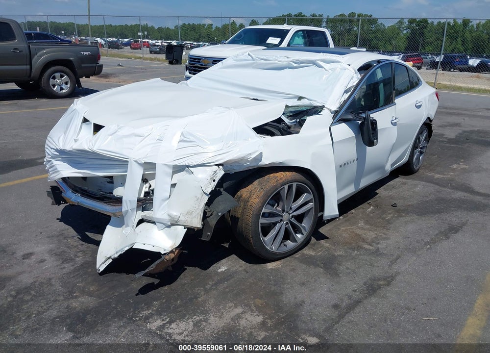 2022 CHEVROLET MALIBU FWD PREMIER VIN: 1G1ZE5SX6NF182834