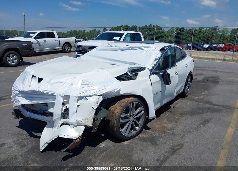 2022 CHEVROLET MALIBU FWD PREMIER VIN: 1G1ZE5SX6NF182834