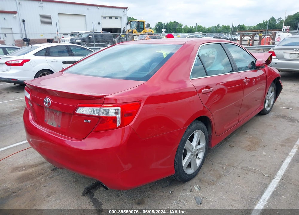 2013 TOYOTA CAMRY SE VIN: 4T1BF1FK3DU660159