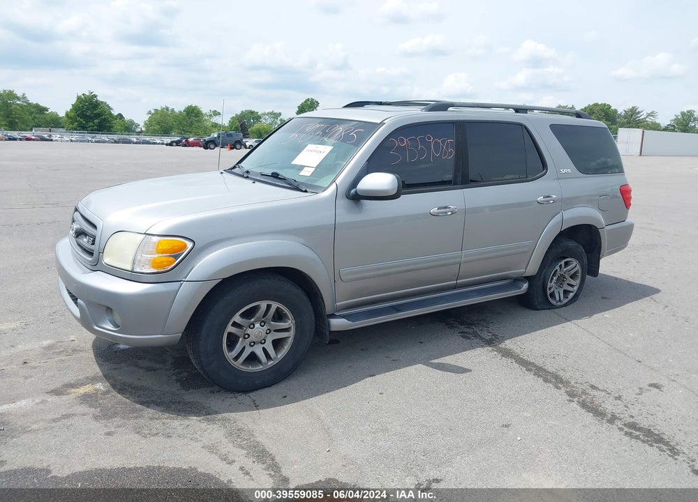 2003 TOYOTA SEQUOIA SR5 V8 VIN: 5TDBT44A83S197687