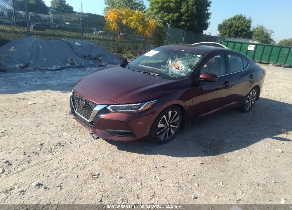2020 NISSAN SENTRA SV XTRONIC CVT VIN: 3N1AB8CV1LY297815