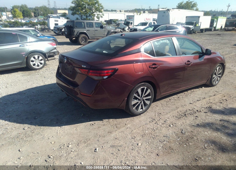 2020 NISSAN SENTRA SV XTRONIC CVT VIN: 3N1AB8CV1LY297815
