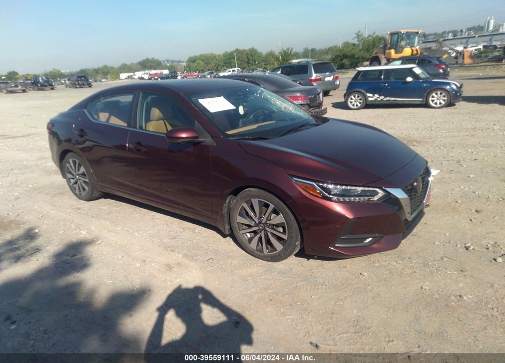 2020 NISSAN SENTRA SV XTRONIC CVT VIN: 3N1AB8CV1LY297815
