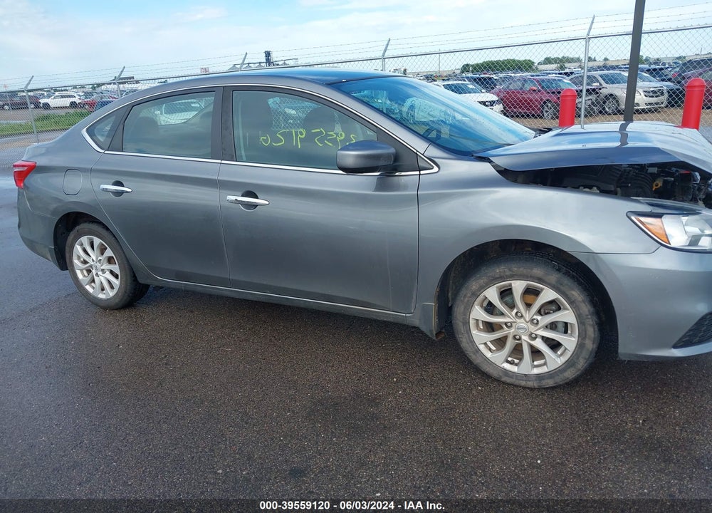 2018 NISSAN SENTRA SV VIN: 3N1AB7AP9JY341720