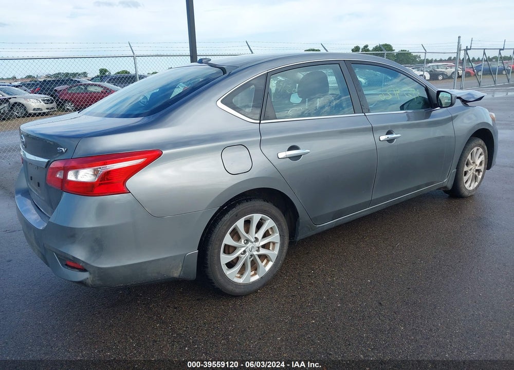 2018 NISSAN SENTRA SV VIN: 3N1AB7AP9JY341720