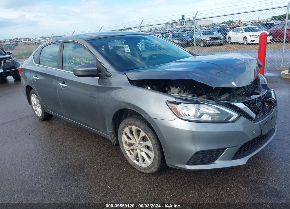 2018 NISSAN SENTRA SV VIN: 3N1AB7AP9JY341720