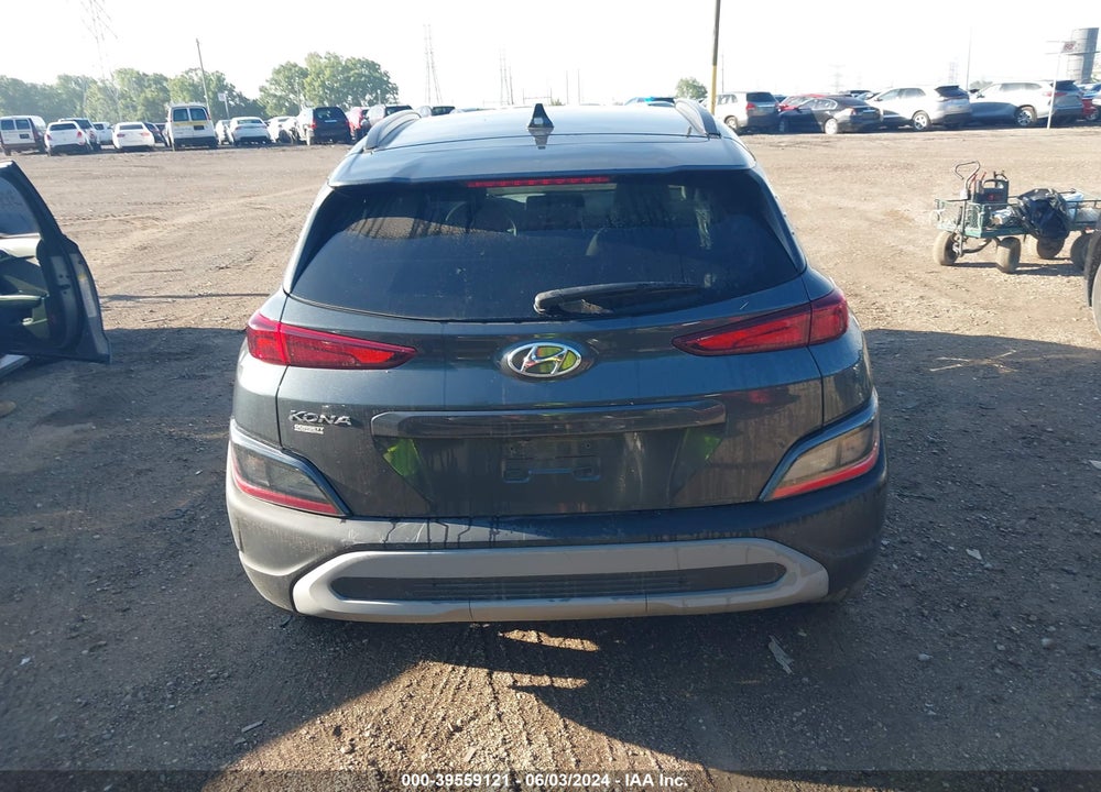 2022 HYUNDAI KONA SEL VIN: KM8K62AB2NU821454