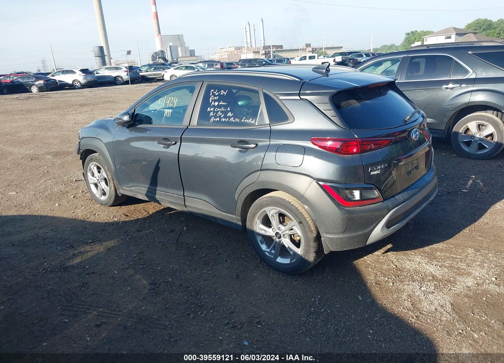 2022 HYUNDAI KONA SEL VIN: KM8K62AB2NU821454