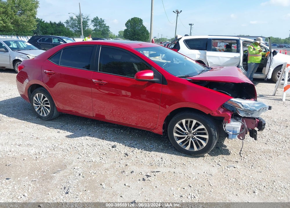 2019 TOYOTA COROLLA XLE VIN: 2T1BURHE9KC235782