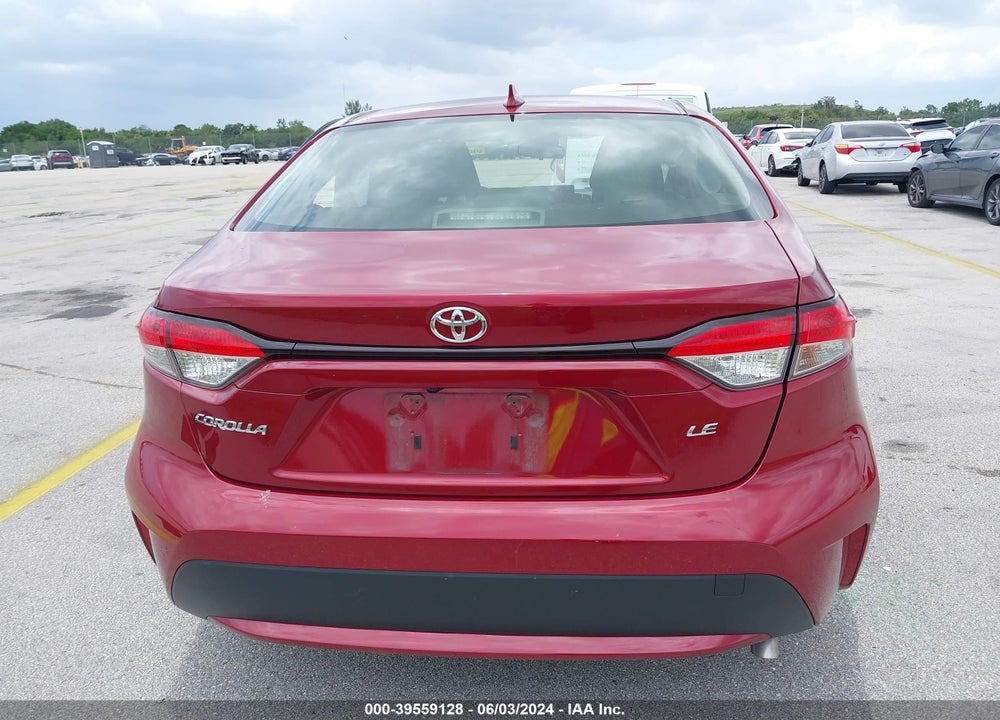 2022 TOYOTA COROLLA LE VIN: JTDEPMAE7NJ222541