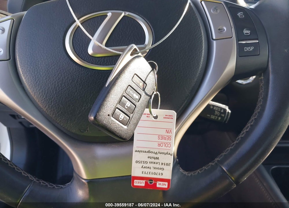 2014 LEXUS GS 350 VIN: JTHBE1BL9E5043719