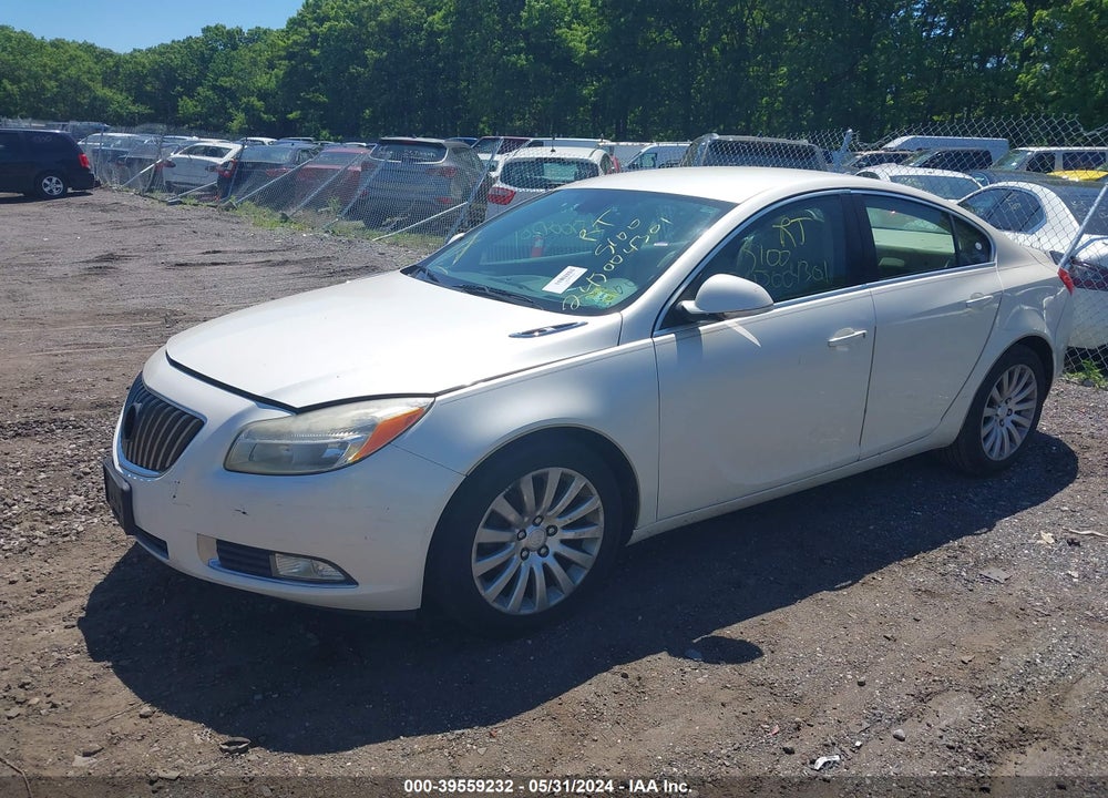 2012 BUICK REGAL VIN: 2G4GR5EK2C9188781