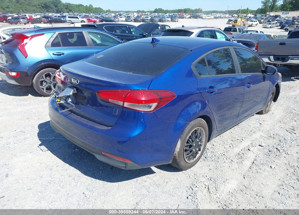 2017 KIA FORTE LX VIN: 3KPFL4A78HE139946