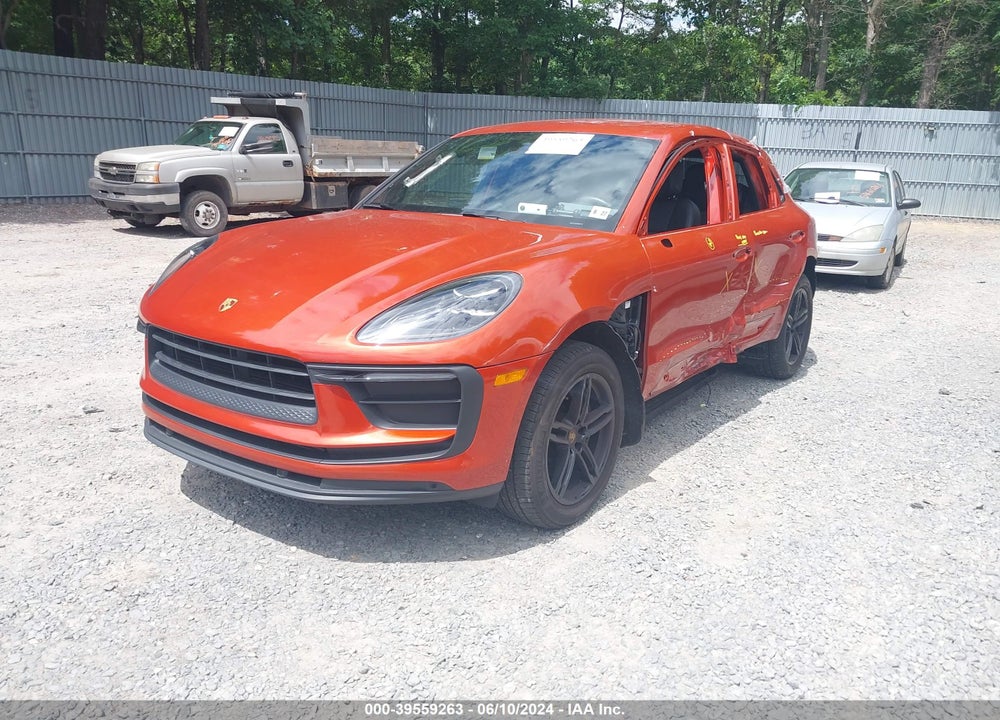 2022 PORSCHE MACAN VIN: WP1AA2A50NLB10462