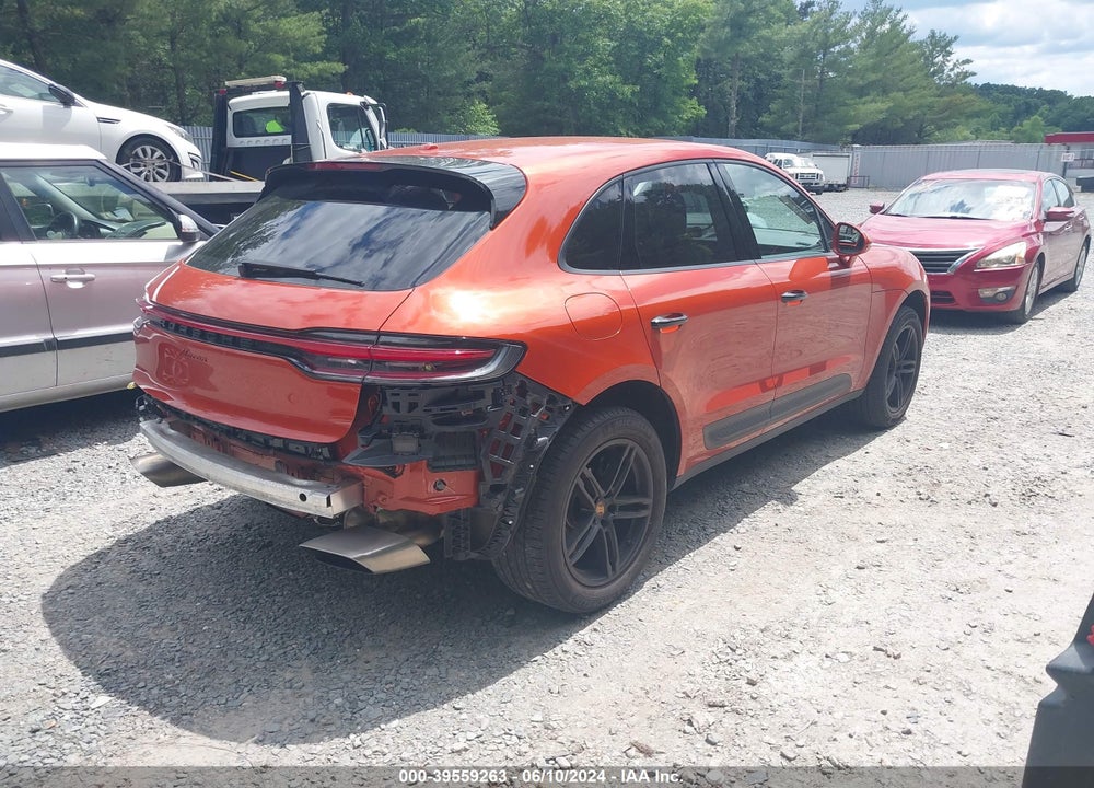 2022 PORSCHE MACAN VIN: WP1AA2A50NLB10462