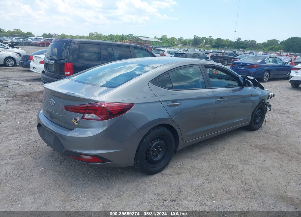 2019 HYUNDAI ELANTRA SE VIN: 5NPD74LF3KH431510