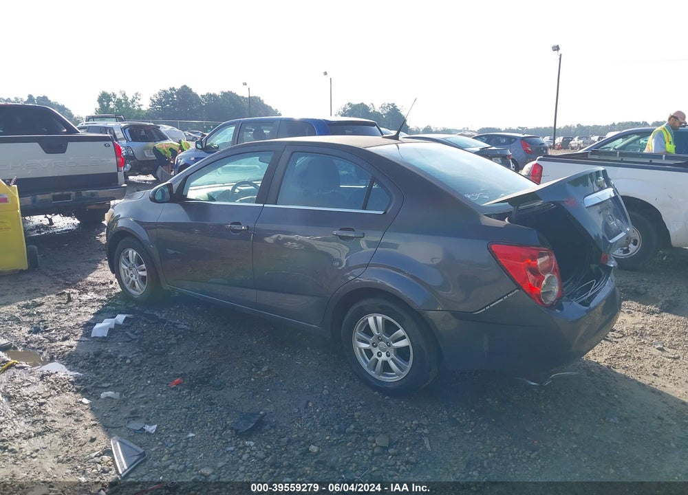 2012 CHEVROLET SONIC 2LT VIN: 1G1JC5SH4C4230612