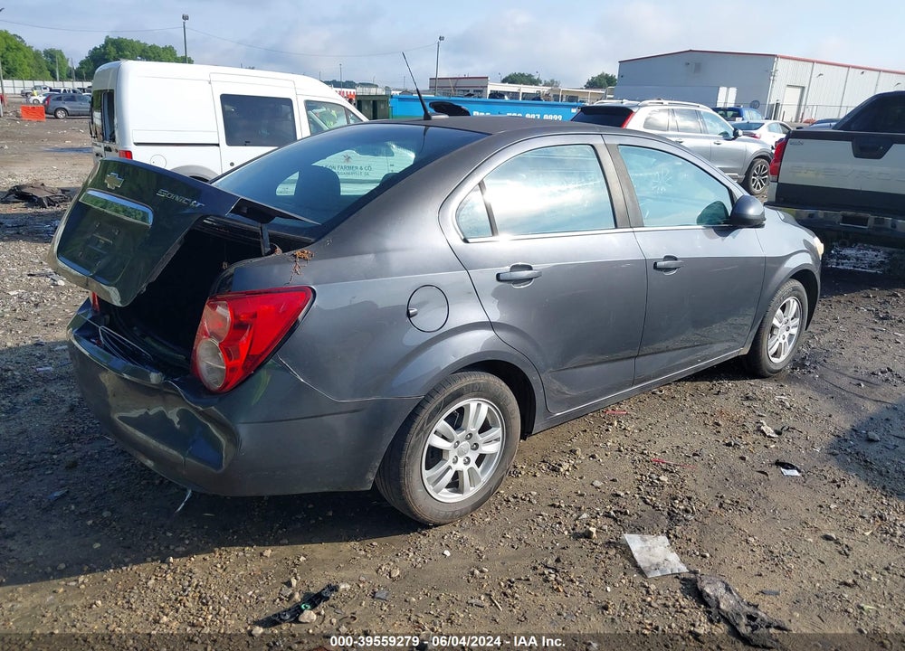 2012 CHEVROLET SONIC 2LT VIN: 1G1JC5SH4C4230612