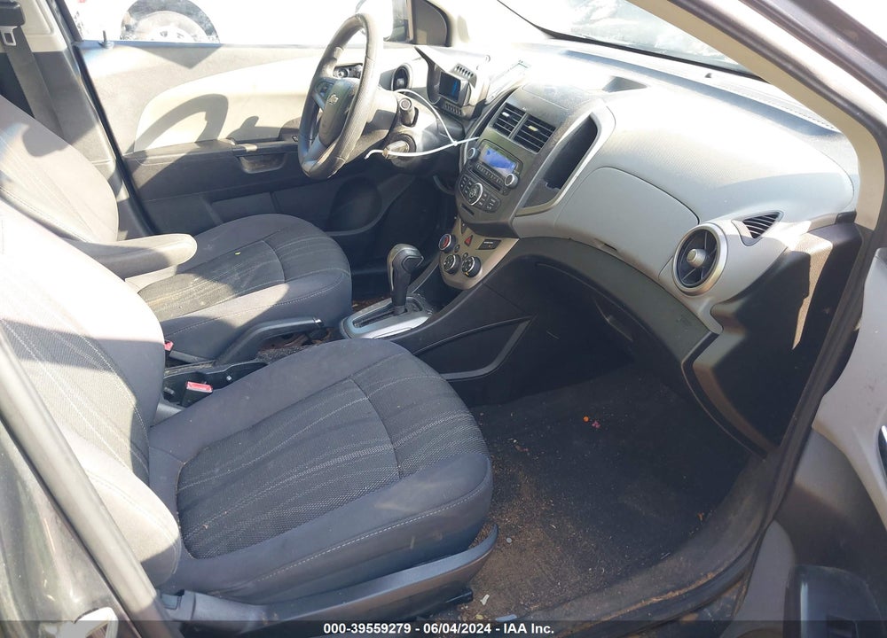 2012 CHEVROLET SONIC 2LT VIN: 1G1JC5SH4C4230612