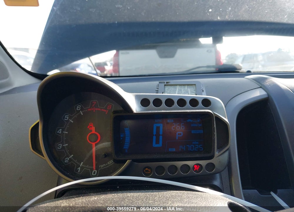 2012 CHEVROLET SONIC 2LT VIN: 1G1JC5SH4C4230612