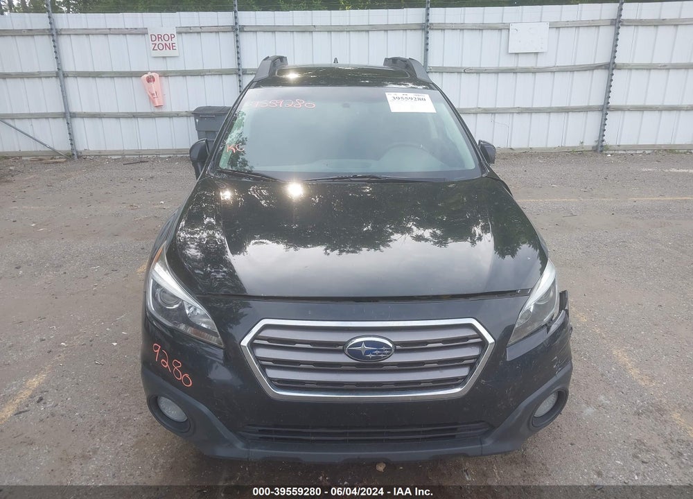 2017 SUBARU OUTBACK 2.5I PREMIUM VIN: 4S4BSADC8H3308956