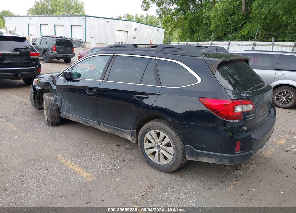 2017 SUBARU OUTBACK 2.5I PREMIUM VIN: 4S4BSADC8H3308956