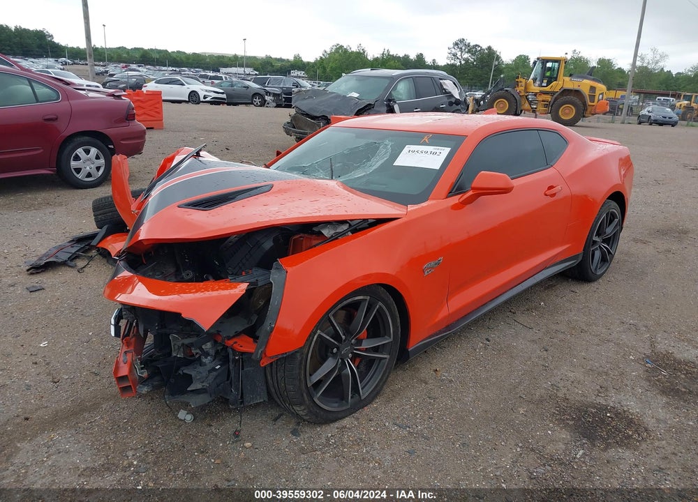 2018 CHEVROLET CAMARO 2SS VIN: 1G1FH1R78J0162722