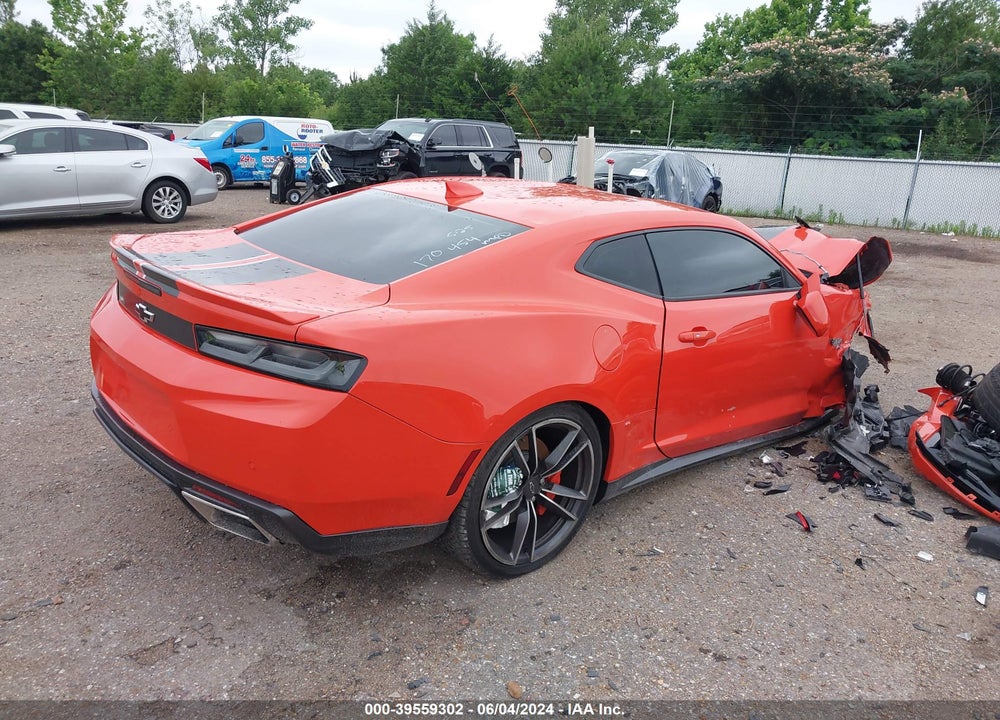 2018 CHEVROLET CAMARO 2SS VIN: 1G1FH1R78J0162722