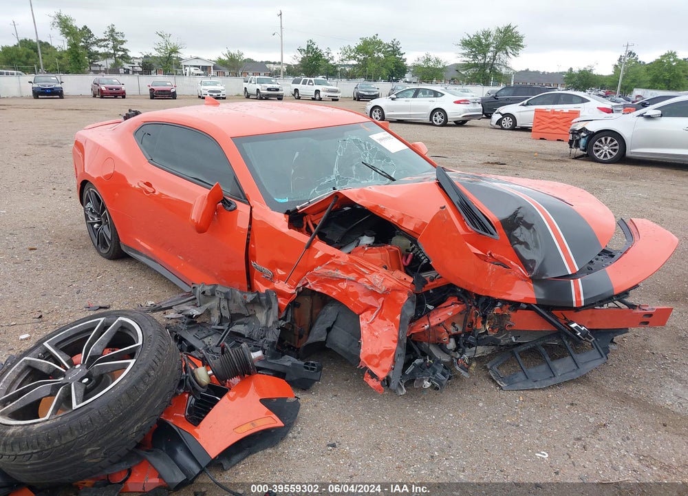 2018 CHEVROLET CAMARO 2SS VIN: 1G1FH1R78J0162722