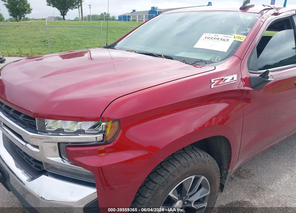 2020 CHEVROLET SILVERADO 1500 4WD SHORT BED LT VIN: 3GCUYDED3LG130254
