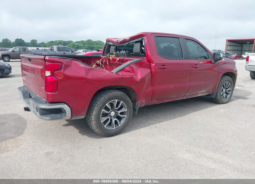 2020 CHEVROLET SILVERADO 1500 4WD SHORT BED LT VIN: 3GCUYDED3LG130254