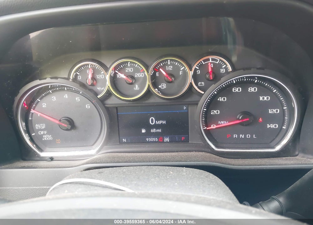 2020 CHEVROLET SILVERADO 1500 4WD SHORT BED LT VIN: 3GCUYDED3LG130254
