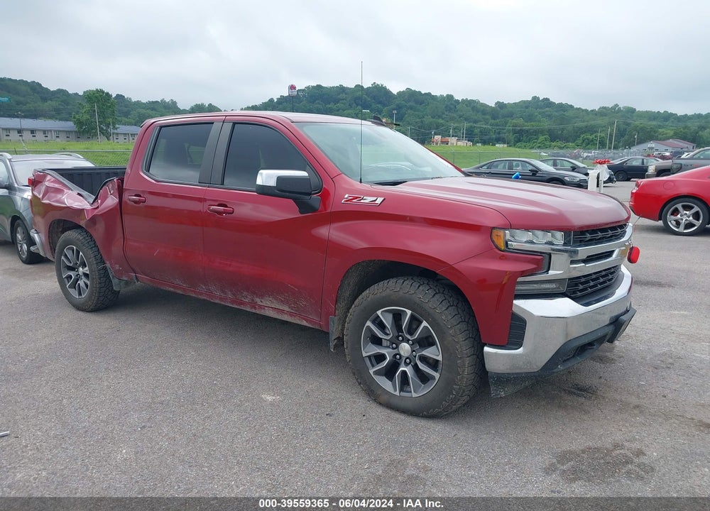 2020 CHEVROLET SILVERADO 1500 4WD SHORT BED LT VIN: 3GCUYDED3LG130254